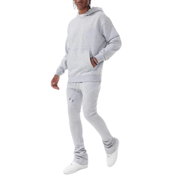 Jordan Craig Uptown Stacked Sweatpants (H/Grey) - Image 3
