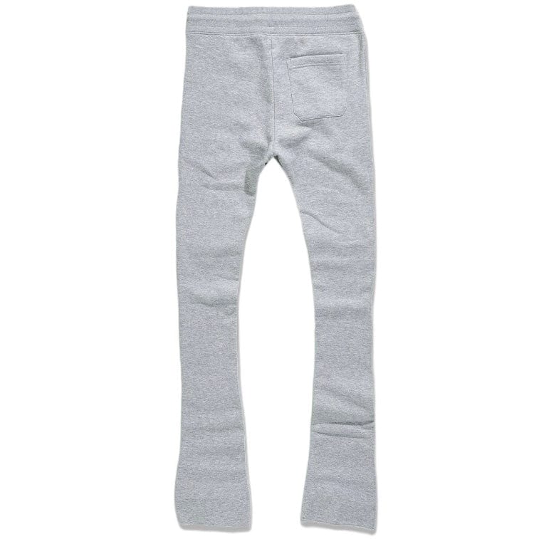 Jordan Craig Uptown Stacked Sweatpants (Heather Grey) 8826L - Image 2