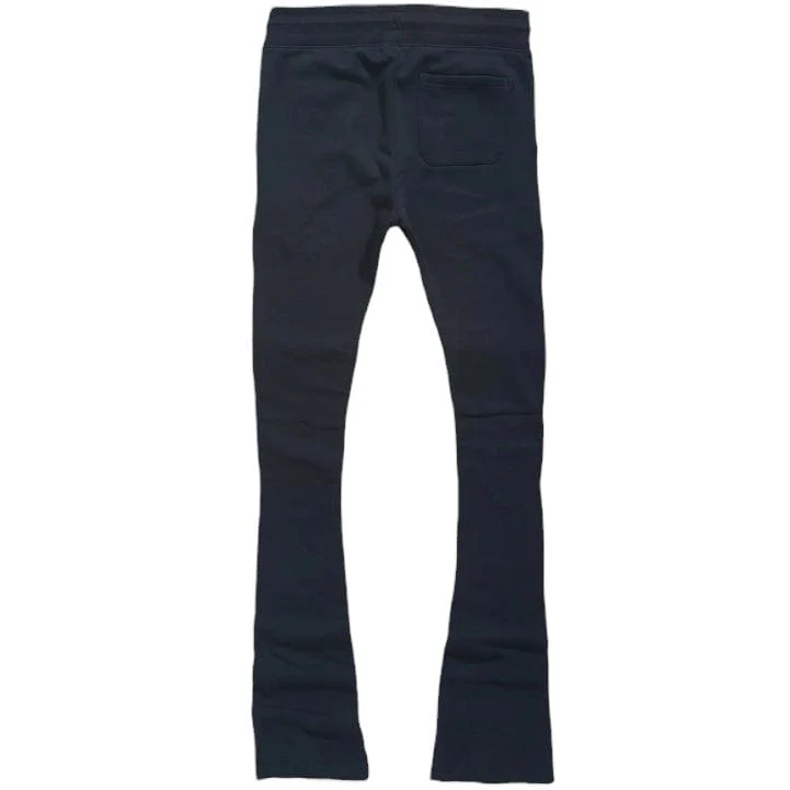 Jordan Craig Uptown Stacked Sweatpants (Navy) - Image 2