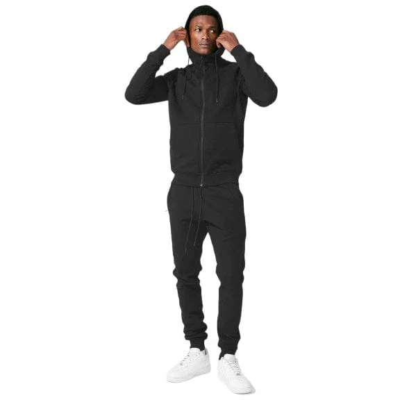 Jordan Craig Uptown Zip-Up Hoodie (Black) - 8820H - Image 2