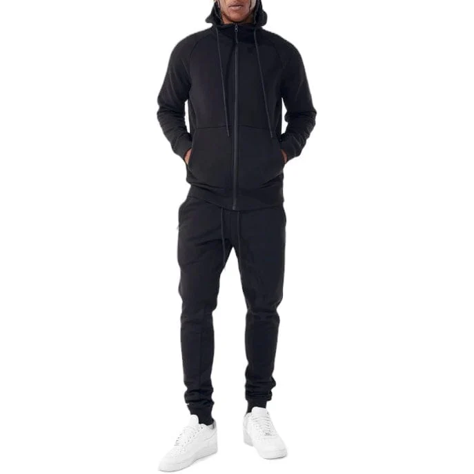 Jordan Craig Uptown Zip Up Hoodie (Black) - Image 3