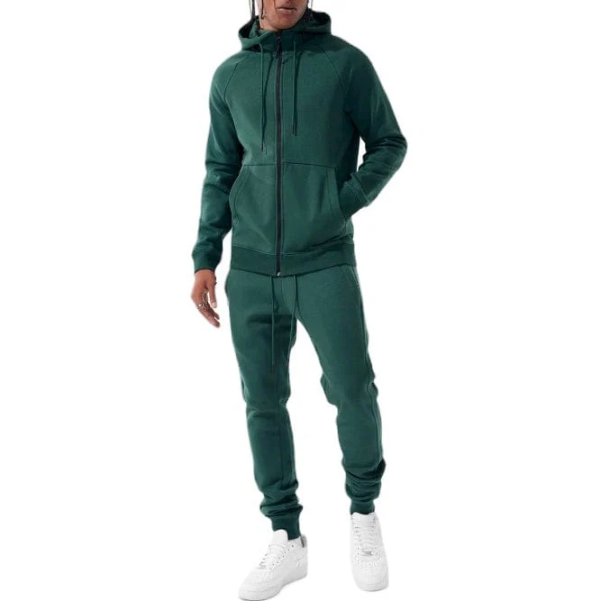Jordan Craig Uptown Zip Up Hoodie (Hunter Green) 8860H - Image 3