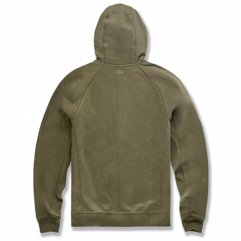 Jordan Craig Uptown Zip Up Hoodie (Olive) 8621H - Image 2