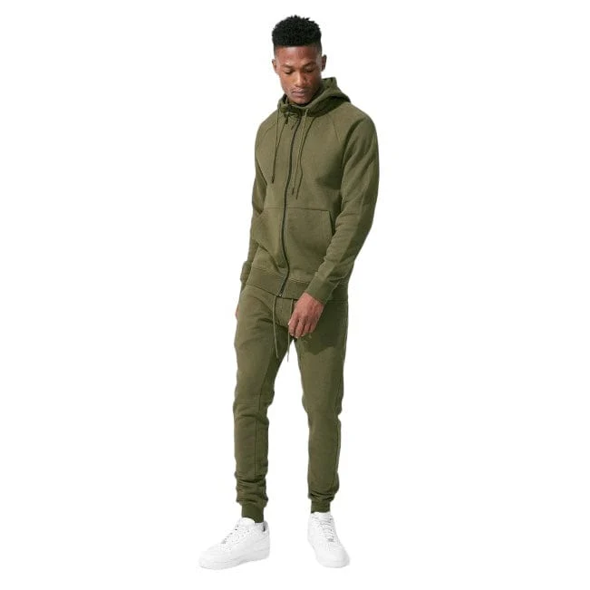 Jordan Craig Uptown Zip-Up Hoodie (Olive) - 8820H - Image 2