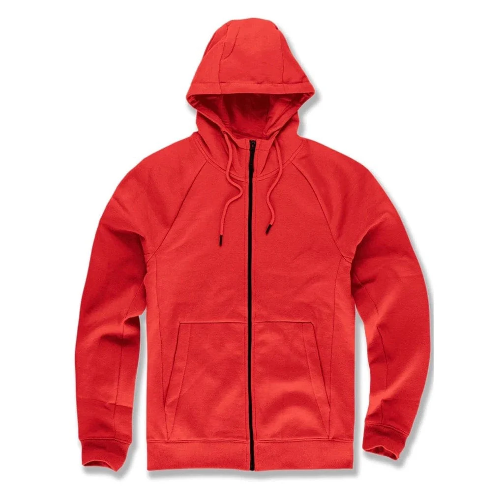 Jordan Craig Uptown Zip Up Hoodie (Red) 8521H - Image 2