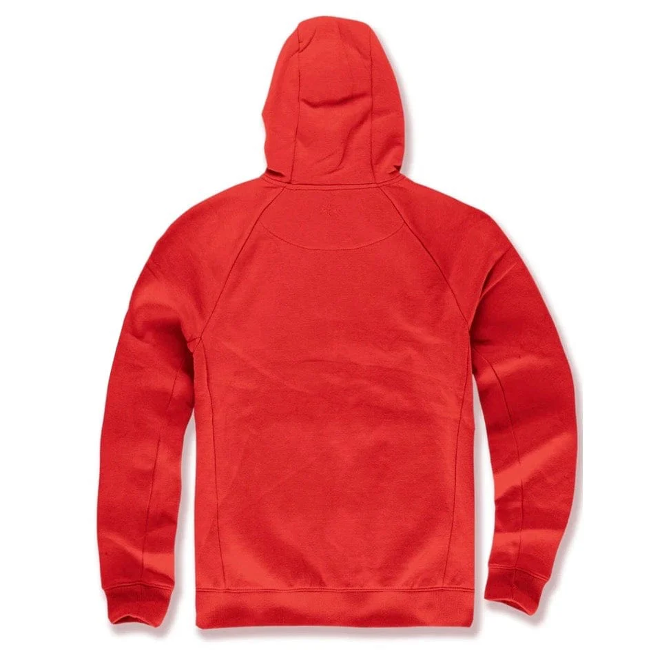 Jordan Craig Uptown Zip Up Hoodie (Red) 8521H - Image 3