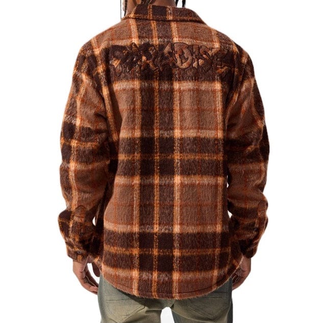 Jordan Craig Vandal Flannel Shacket (Brown) 2562 - Image 2