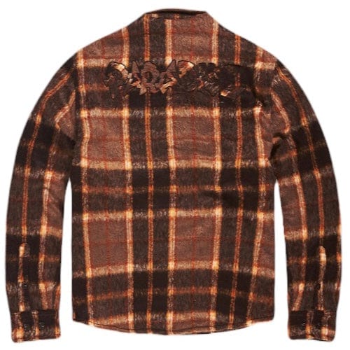 Jordan Craig Vandal Flannel Shacket (Brown) 2562 - Image 5