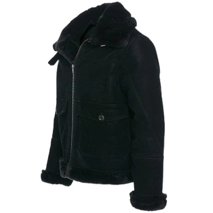 Jordan Craig Vienna Bomber Jacket (Black) 91405 - Image 2