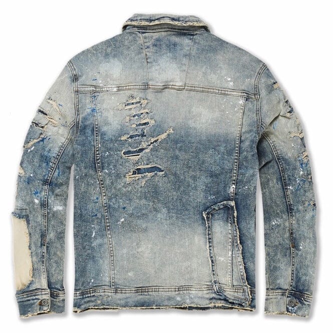 Jordan Craig Washington Heights Denim Trucker Jacket (Desert Storm) 91557 - Image 5