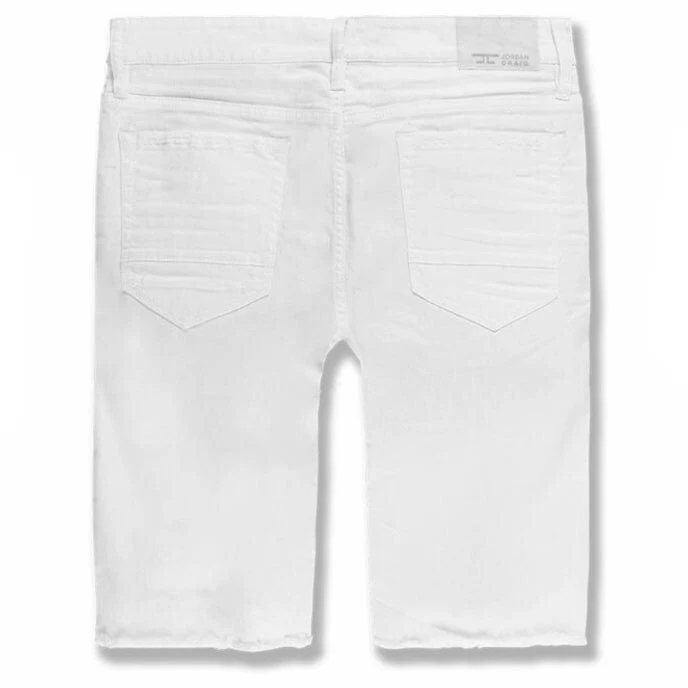 Jordan Craig Wildwood Twill Shorts (White) J3166S - Image 2