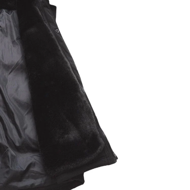 Jordan Craig Yukon Fur Lined Puffer Vest (Black) 9377V - Image 9