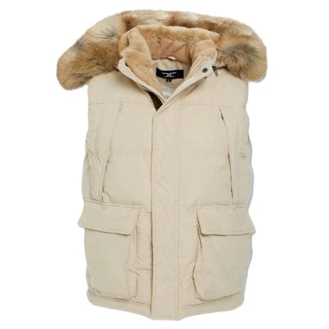Jordan Craig Yukon Fur Lined Puffer Vest (Khaki) 9374V - Image 3