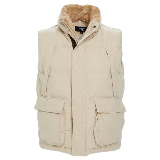 Jordan Craig Yukon Fur Lined Puffer Vest (Khaki) 9374V - Image 4