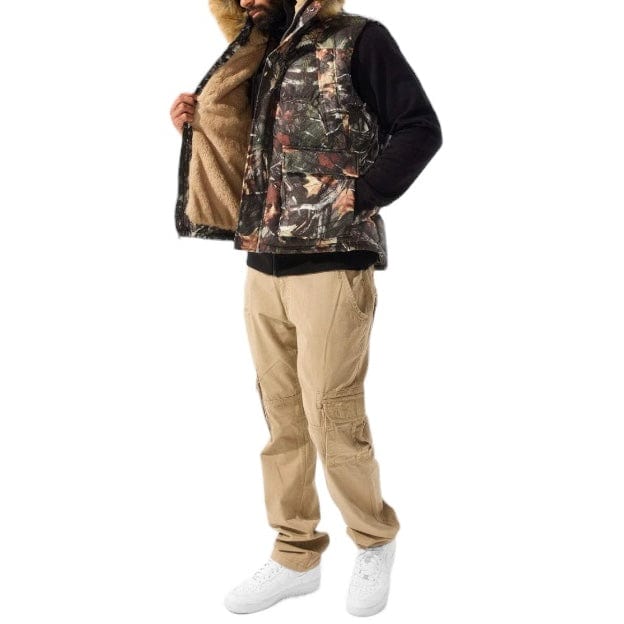 Jordan Craig Yukon Fur Lined Puffer Vest (Real Tree) 9377VC - Image 3