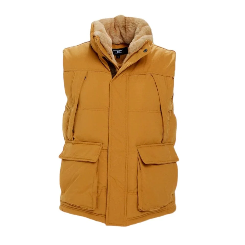 Jordan Craig Yukon Fur Lined Puffer Vest (Wheat) 9374V - Image 3