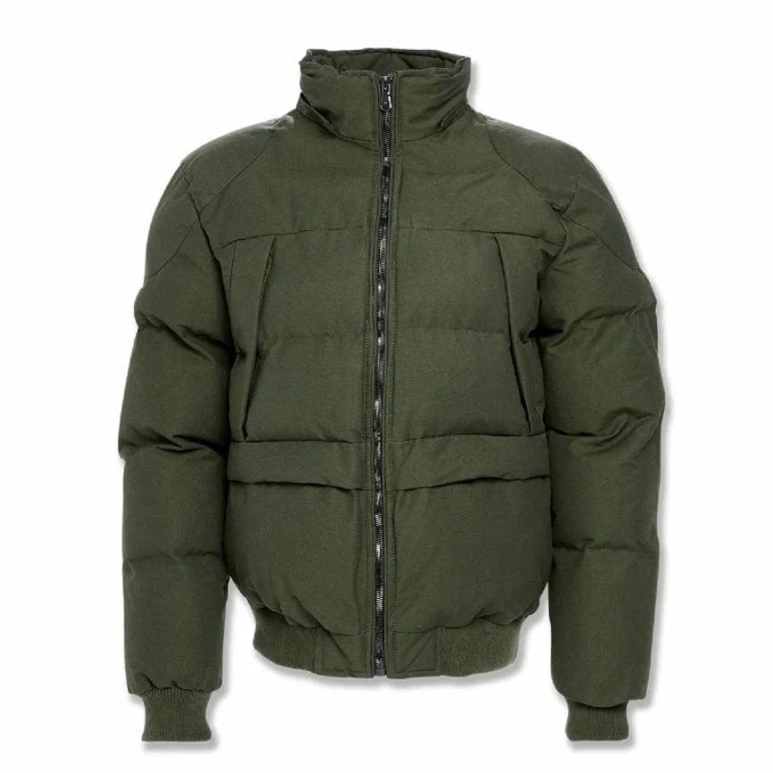 Jordan Cross Bay Bomber Jacket (Army Green) 91615 - Image 3