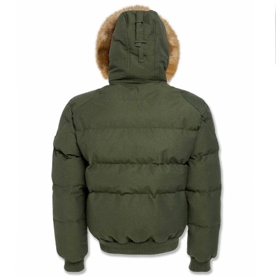 Jordan Cross Bay Bomber Jacket (Army Green) 91615 - Image 5