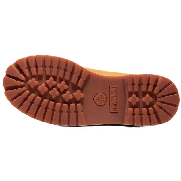 Junior Timberland Premium 6 In Waterproof Boots (Wheat Nubuck) TB-012909-713 - Image 3
