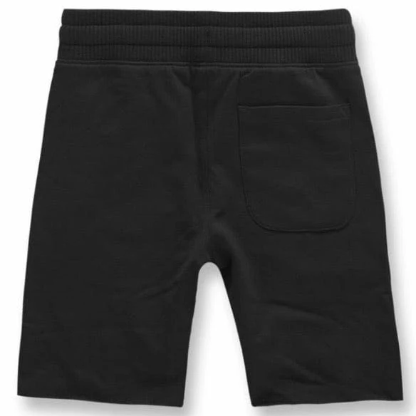 Juniors Jordan Craig Palma French Terry Shorts (Black) 8350SAB - Image 2