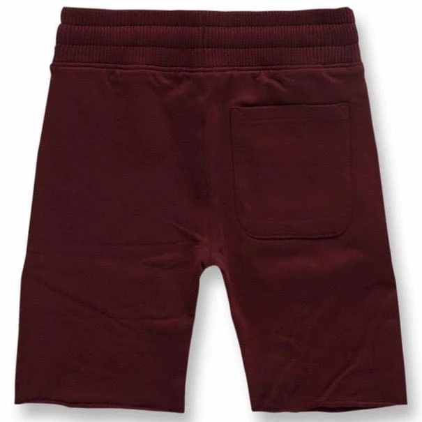 Juniors Jordan Craig Palma French Terry Shorts (Wine) 8350SAB - Image 2