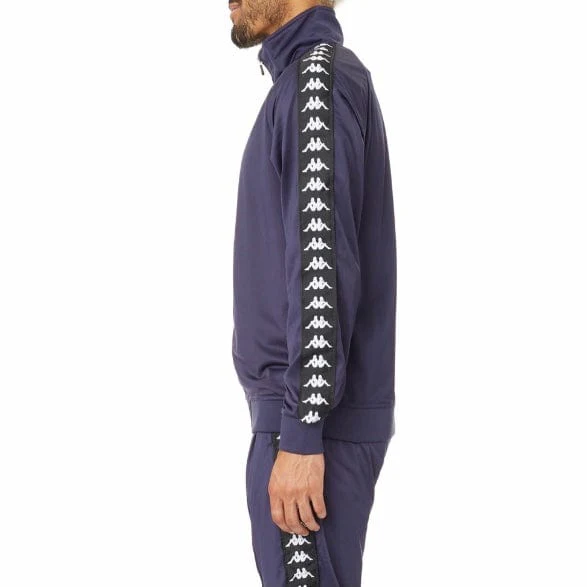 Kappa 222 Banda Anniston Track Jacket (Navy/Black) 3502050 - Image 4
