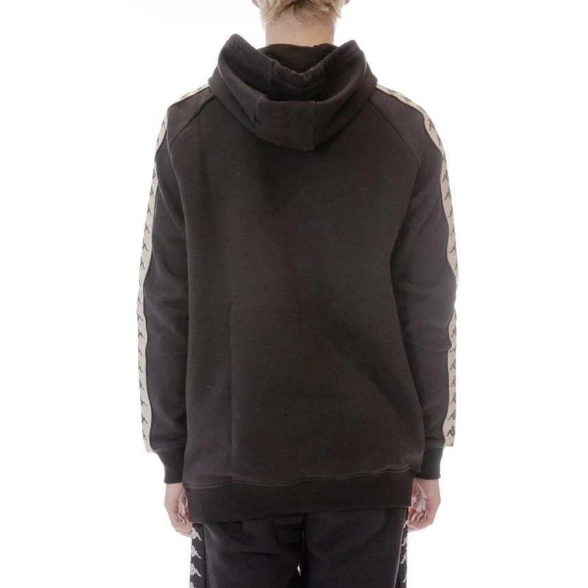 Kappa 222 Banda Balla Hooded Sweatshirt Blk - Image 3