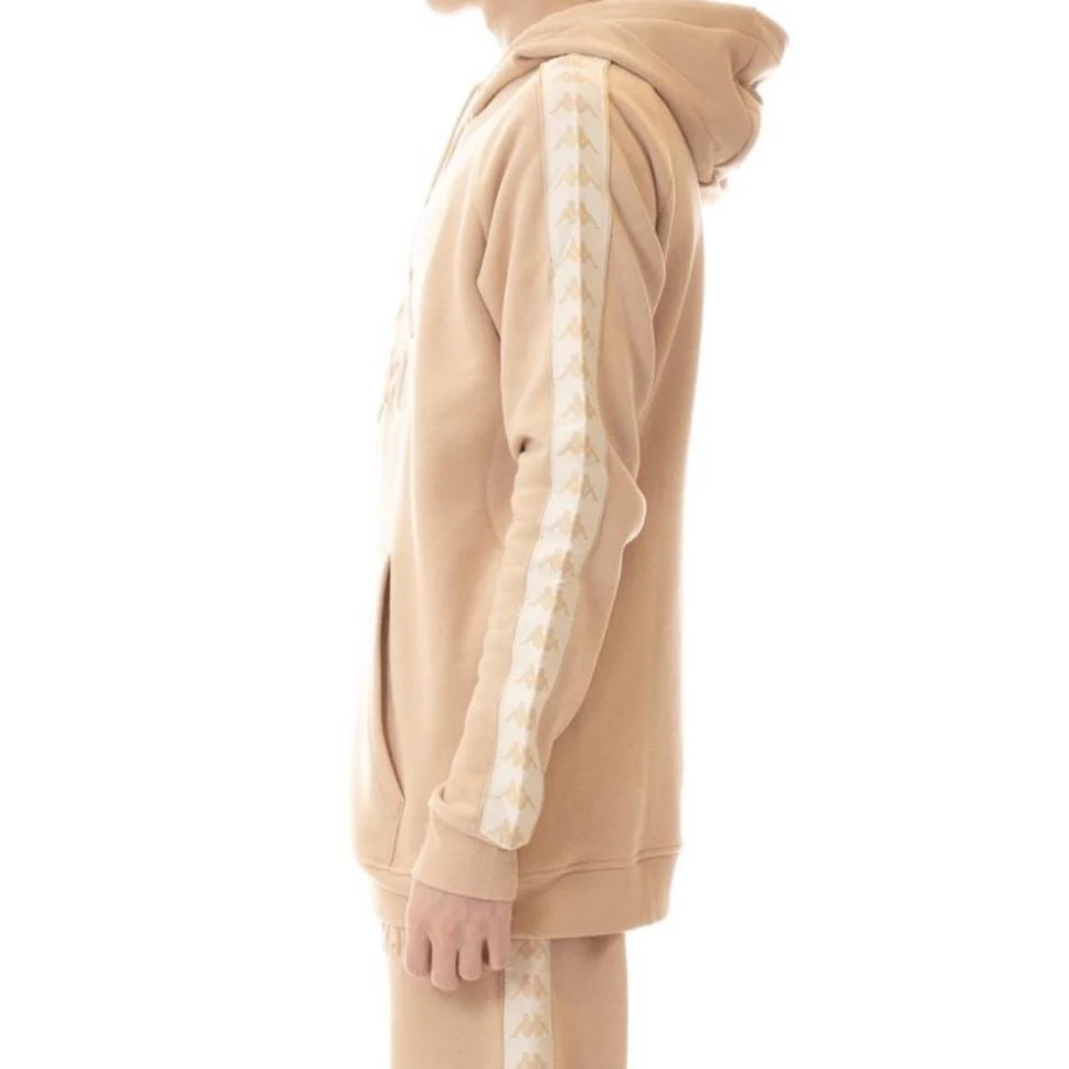 Kappa 222 Banda Balla Hoodie Hazelnut Egg - Image 2