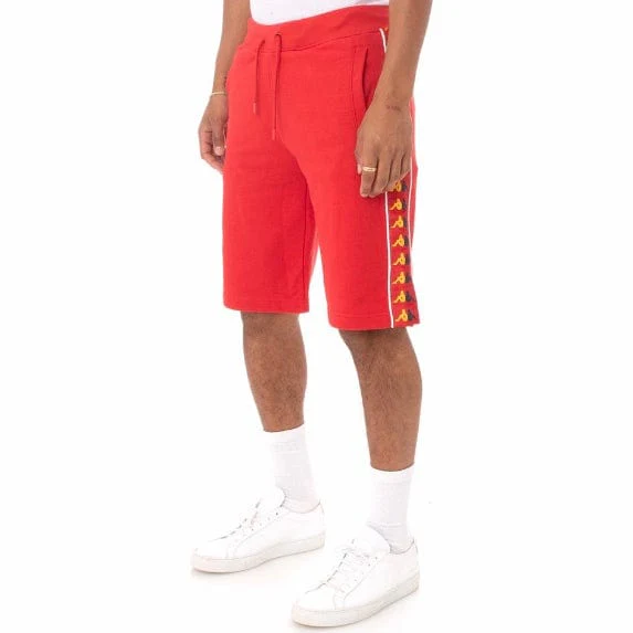 Kappa 222 Banda Cagway Shorts (Red/Yellow-Blue/White) 33144IW - Image 2