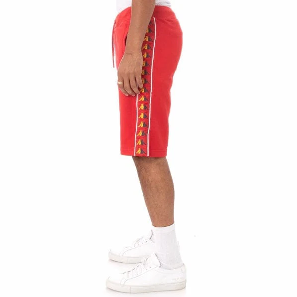 Kappa 222 Banda Cagway Shorts (Red/Yellow-Blue/White) 33144IW - Image 3