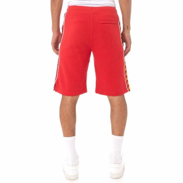 Kappa 222 Banda Cagway Shorts (Red/Yellow-Blue/White) 33144IW - Image 4