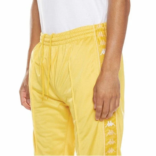 Kappa 222 Banda Deky Trackpants (Yellow Vanilla) - Image 2