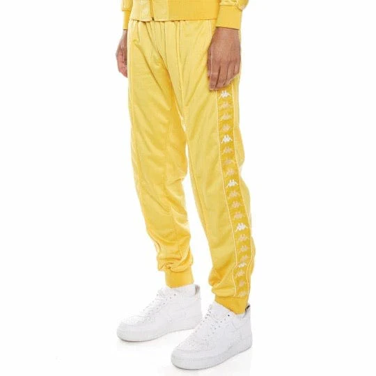 Kappa 222 Banda Deky Trackpants (Yellow Vanilla) - Image 3