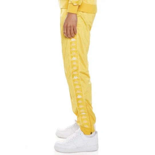 Kappa 222 Banda Deky Trackpants (Yellow Vanilla) - Image 4