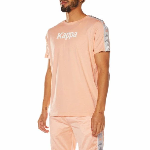 Kappa 222 Banda Deto 2 T Shirt (Peach) 34198GW - Image 2