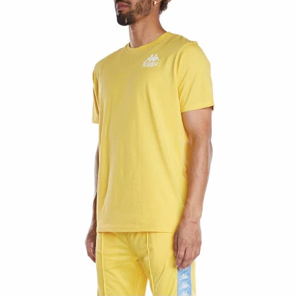 Kappa Authentic Ables T Shirt (Yellow Sand) 351B7HW - Image 2