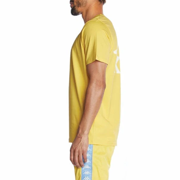 Kappa Authentic Ables T Shirt (Yellow Sand) 351B7HW - Image 3