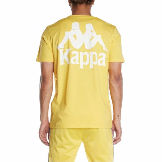 Kappa Authentic Ables T Shirt (Yellow Sand) 351B7HW - Image 4