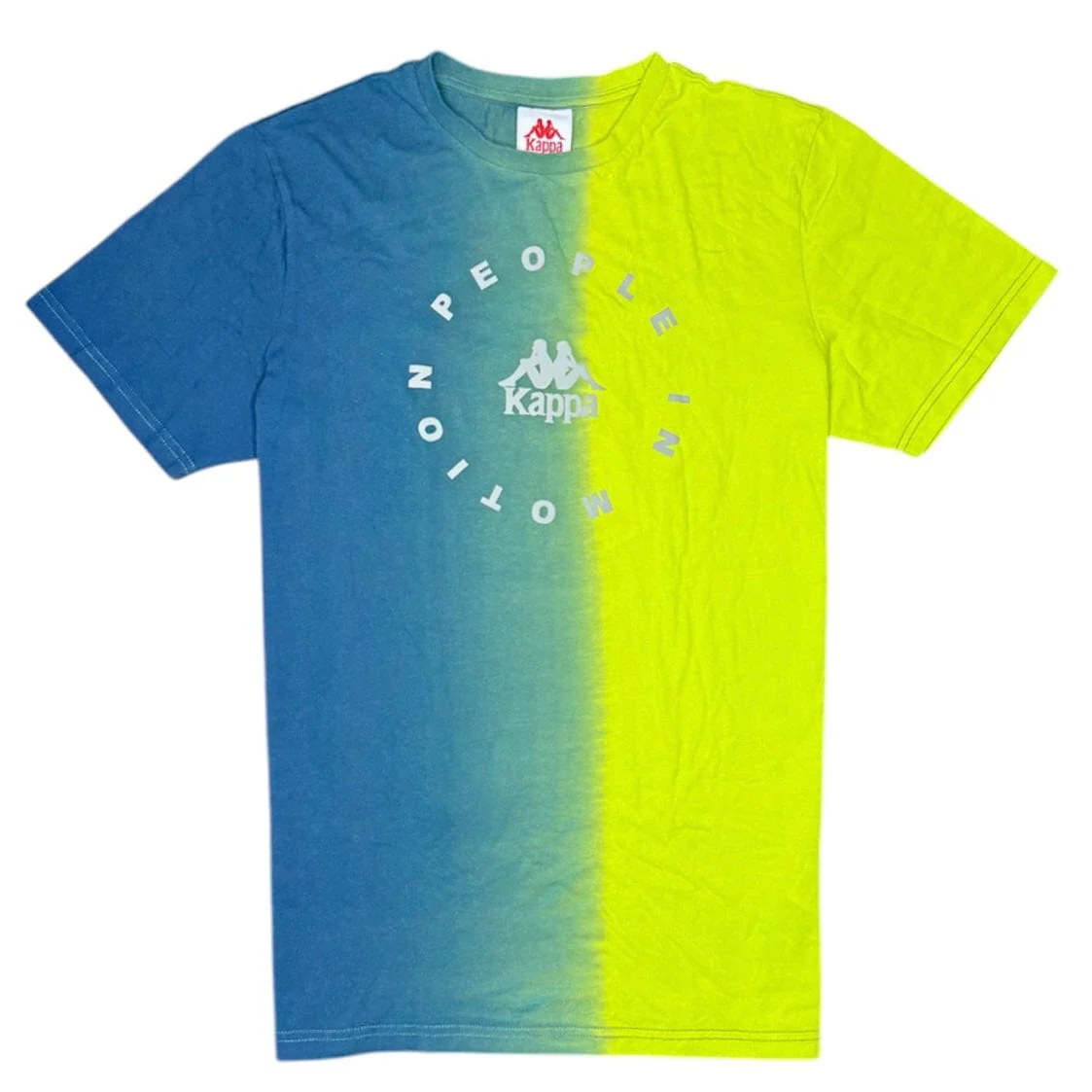 Kappa Authentic Dipte T Shirt (Blue/Green/Grey) 35133UW