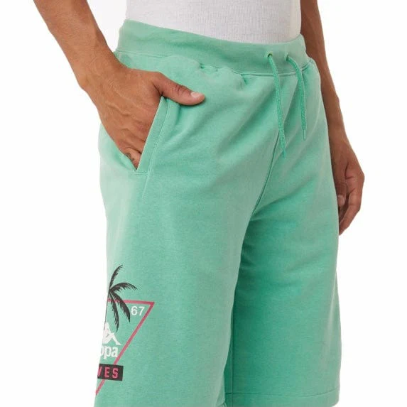 Kappa Authentic Falmouth Shorts (Green) 35142IW - Image 2