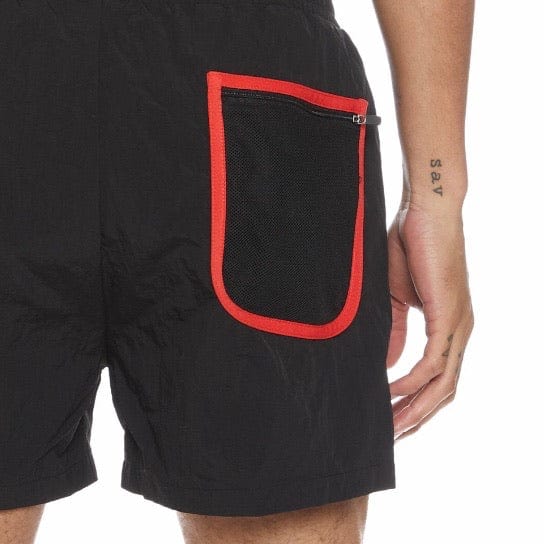 Kappa Authentic HB Ethan Swim Shorts (Black/Red) 3116FZW - Image 5