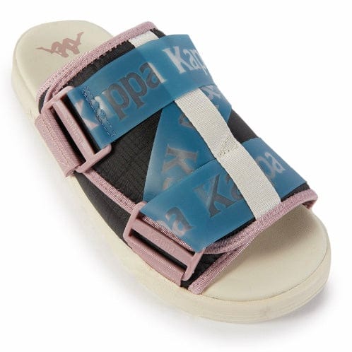 Kappa Authentic Mitel 1 Sandals (Black Jet/Eggnog/Blue Storm) 3118C8W - Image 2