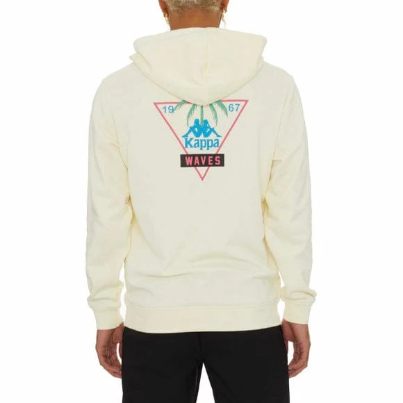 Kappa Authentic Oracabessa Hoodie (Cream/Green/Blue) 35142HW - Image 4
