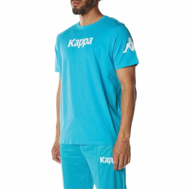 Kappa Authentic Paroo T Shirt (Dark Aqua) 34155EW - Image 2