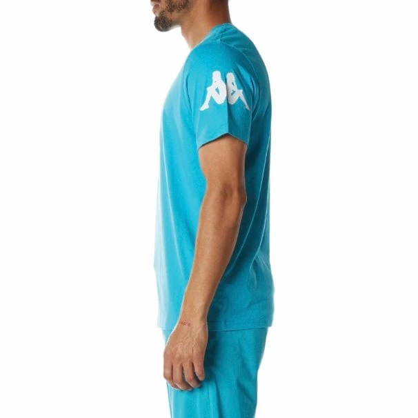 Kappa Authentic Paroo T Shirt (Dark Aqua) 34155EW - Image 3