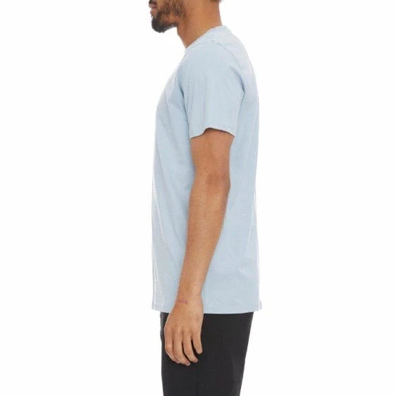 Kappa Authentic Runis T Shirt (Baby Blue/White) - Image 3