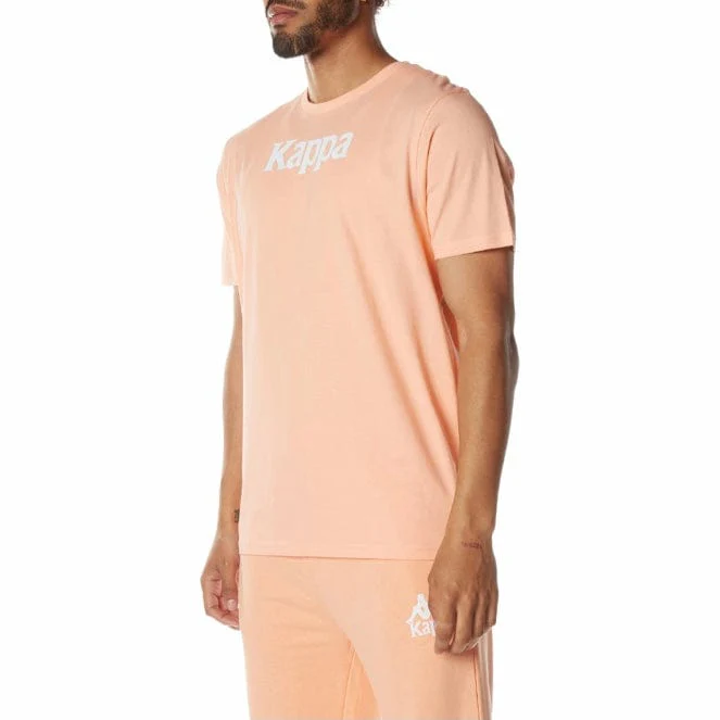 Kappa Authentic Runis T Shirt (Peach) 311BHUW - Image 2
