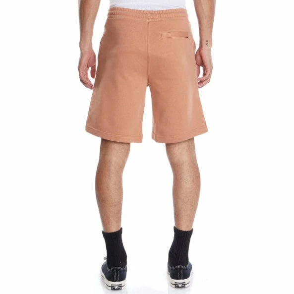 Kappa Authentic Uppsala Shorts (Brown/White) 33154GW - Image 4