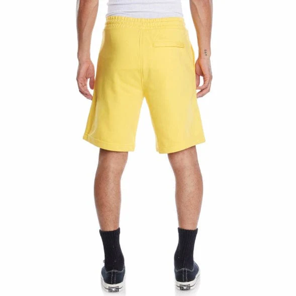 Kappa Authentic Uppsala Shorts (Yellow/White) 33154GW - Image 4