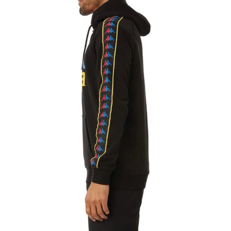 Kappa Banda Dunnie Hoodie (Black/Fuchsia/Blue/Yellow) - Image 3